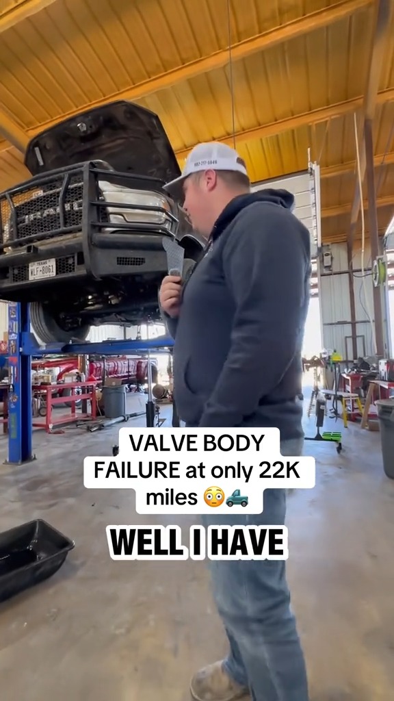 VALVE BODY FAILURE at only 22K miles #dieseltrucks #truckdriver #diesel ...
