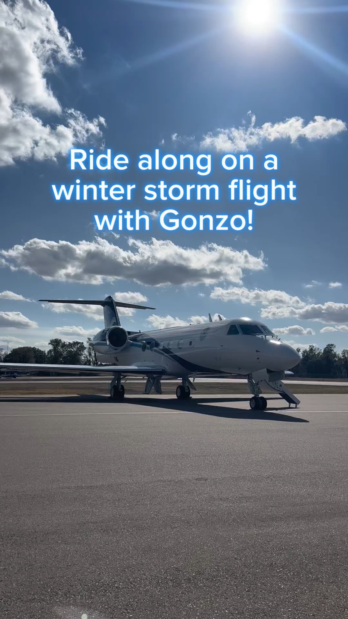 Take a look inside a winter storm flight aboard Gonzo. ️ ️ NOAA ...