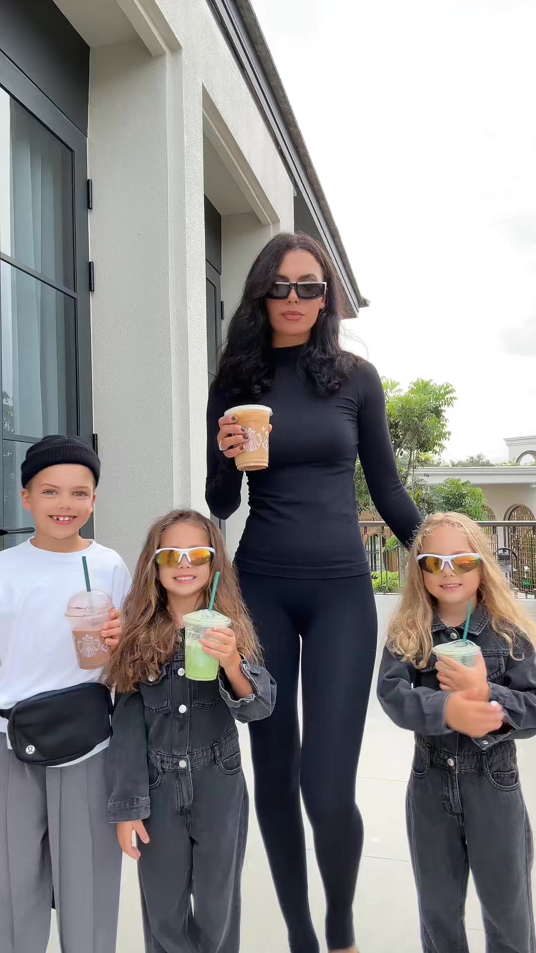 Cool fits & lion hair 👽☕️🦁 #momof3 #bossmom #momlife #twinmam... #twins ...