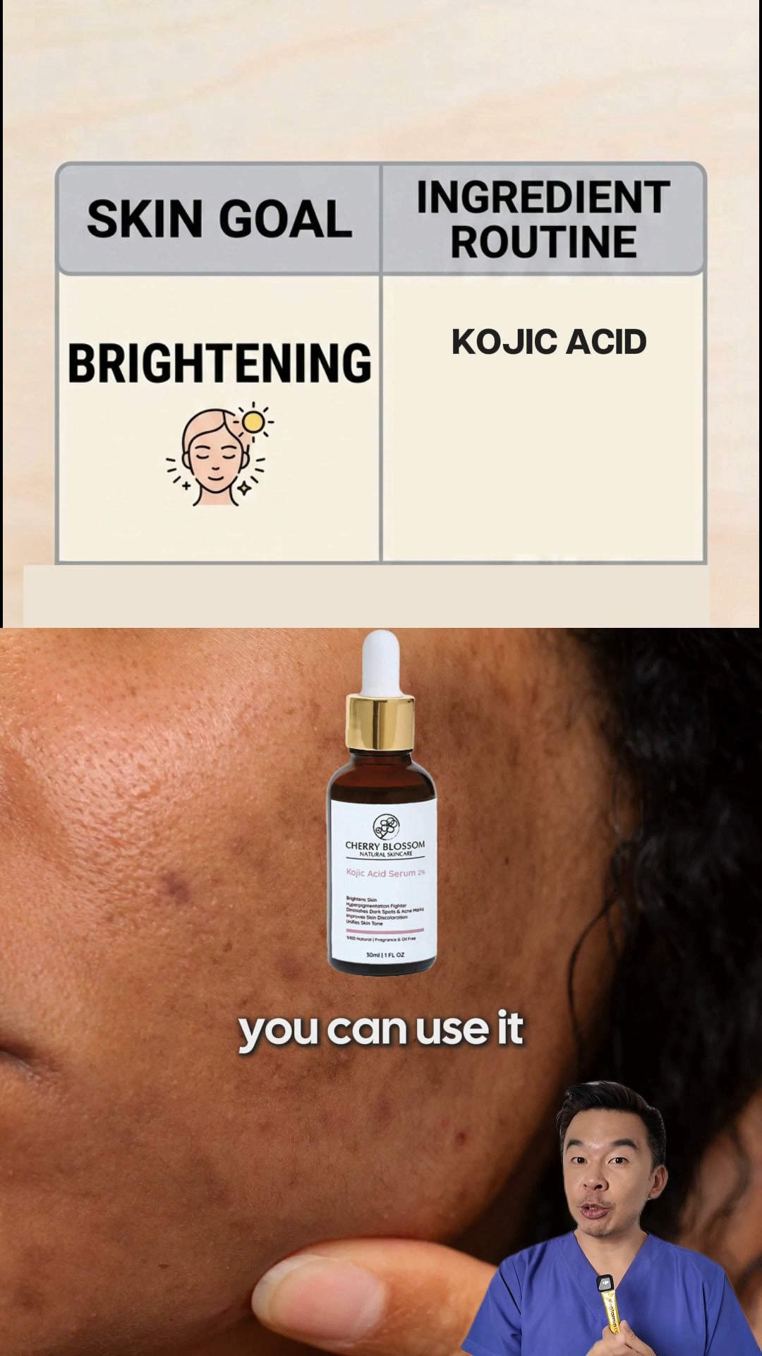 Budget Friendly korean Brightening Cream !! Kojic Acid and Vitamin C Power Combo !!! #skincare #skin #korean #vitaminc #kojicacid