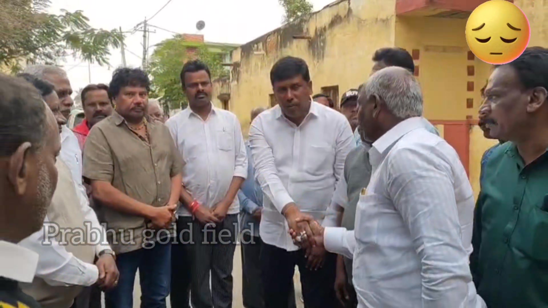 MP Mallesh Babu visited S Rajendran on his father demise and consoled ...
