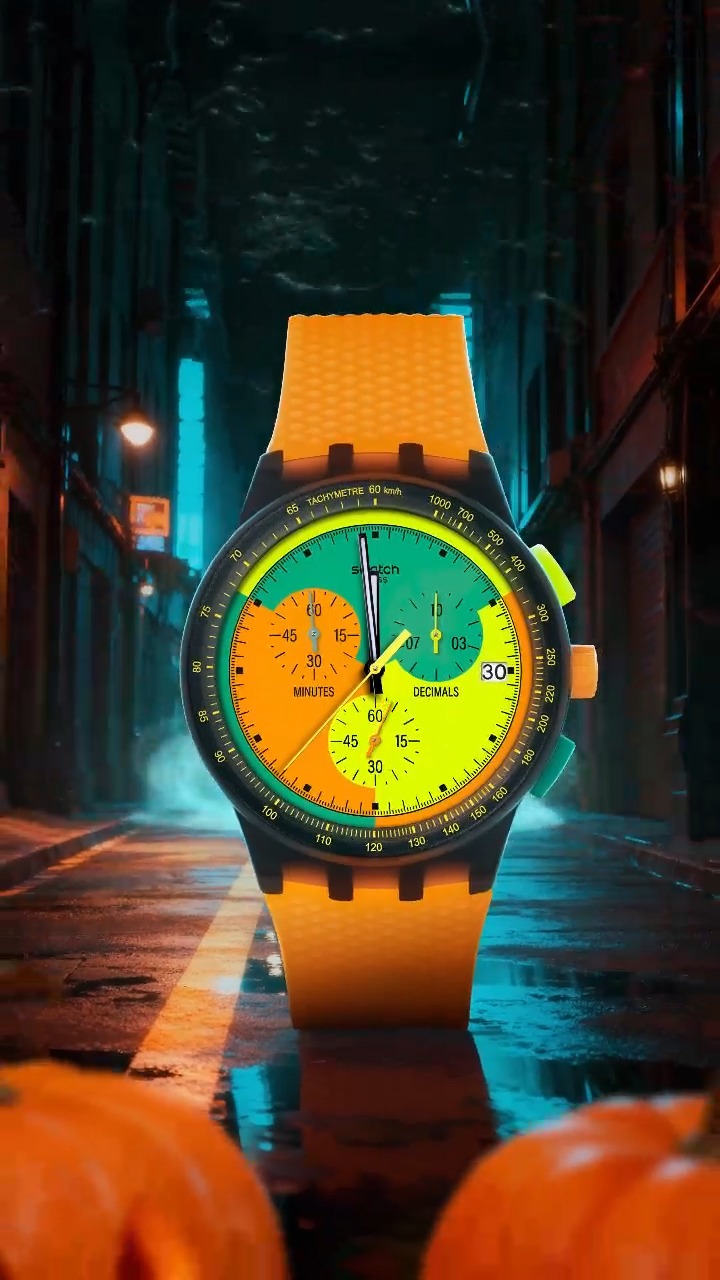 Time to get spooky! 👻 Happy Halloween from Swatch! #Swatch