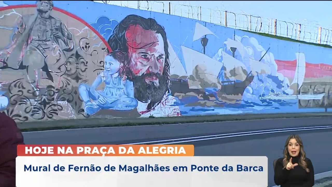 O programa Praça da Alegria, da RTP1, esteve esta manhã em Ponte da ...