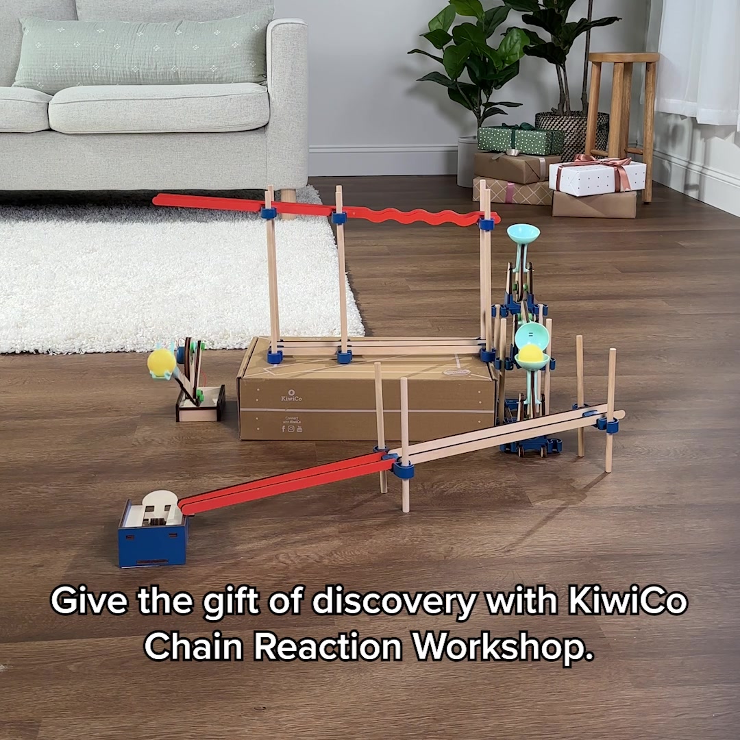 KiwiCo Chain Reaction Workshop is the hottest gift on every kid's