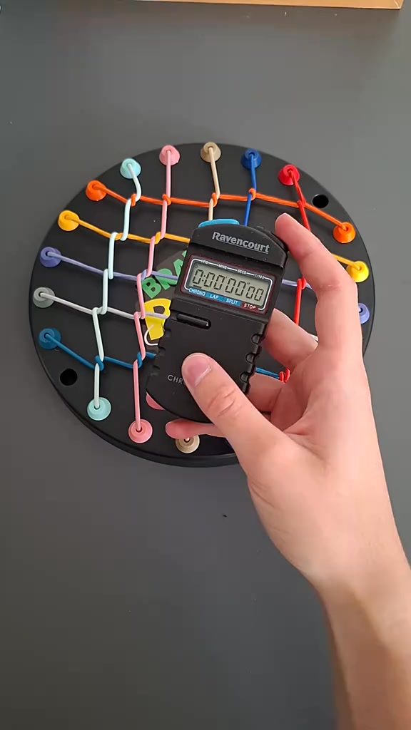 grid untangle with a timer... #fyp #asmr #ropeuntangle #game | Puzzle ...