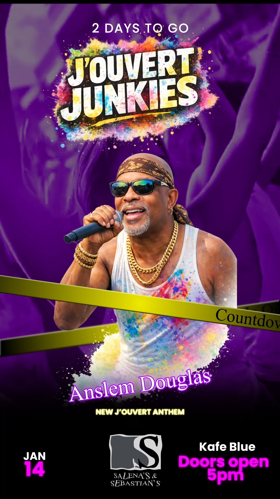 Mud. Paint. Powder. This is J’Ouvert culture 🔥 The rhythm starts in the ...