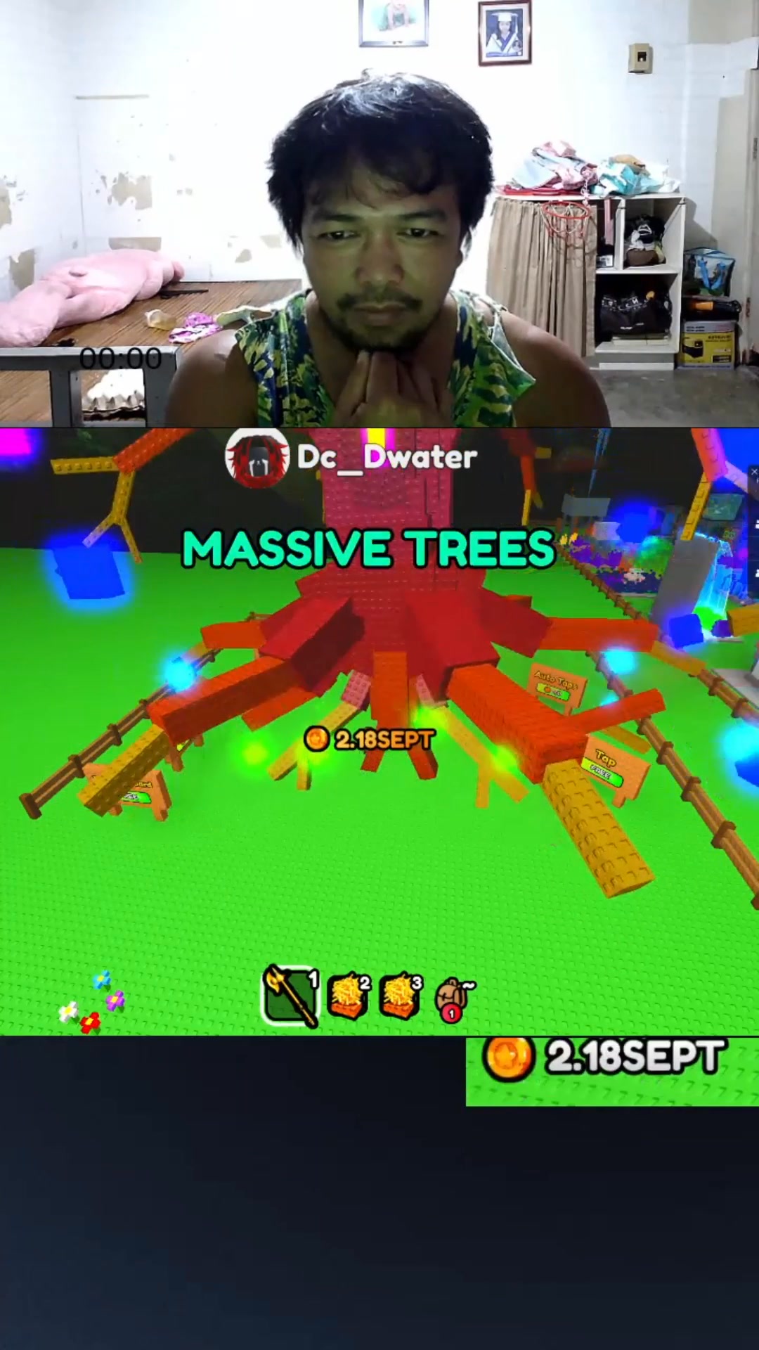 Omg!!! Massive Trees in chop your tree #roblox #massivetree #fyp ...
