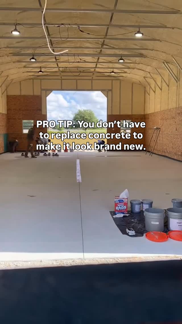 Polishing and coating transform your existing concrete, no demo, no new ...