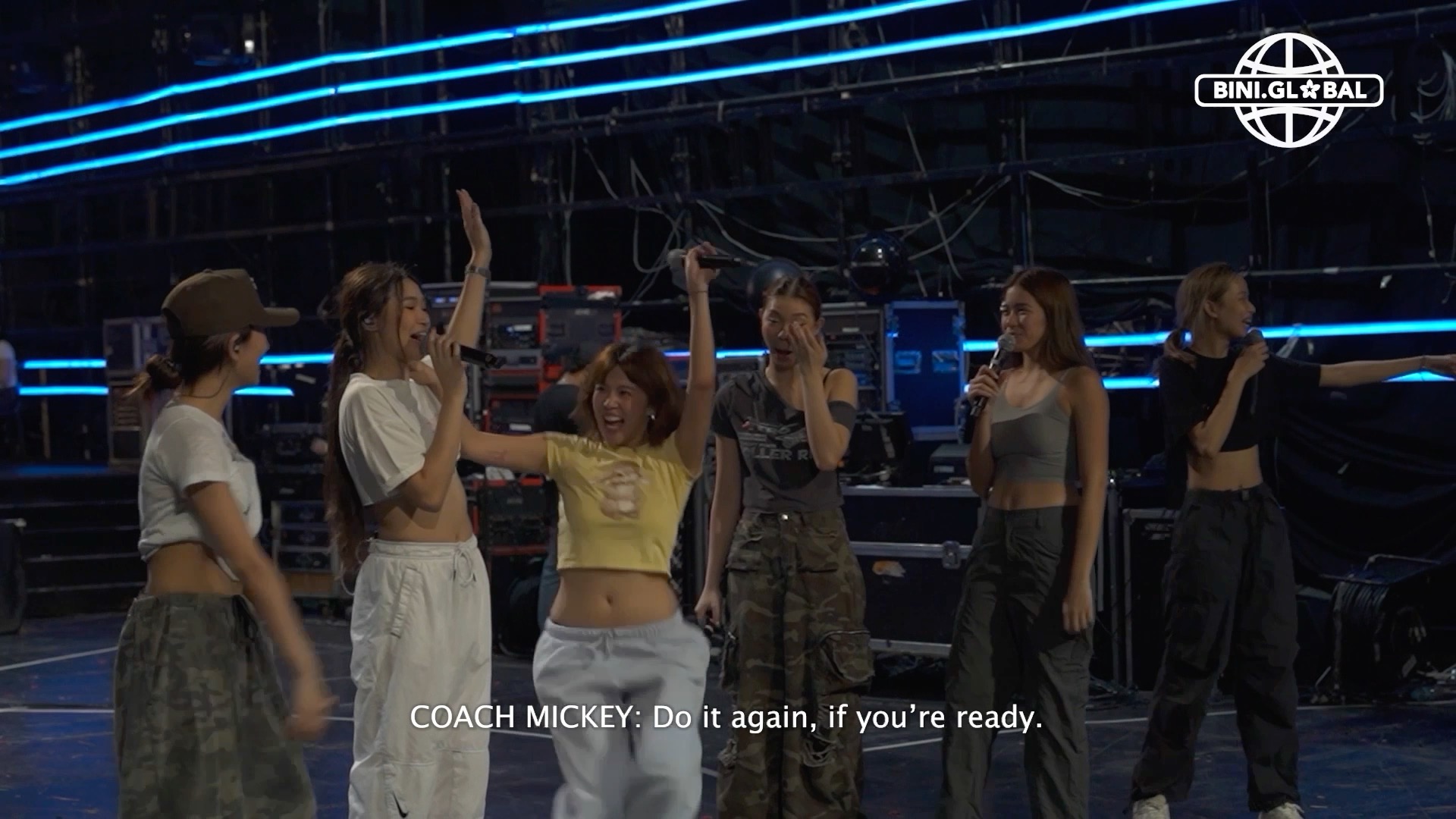 From intense trainings and rehearsals, of course present rin ang all ...