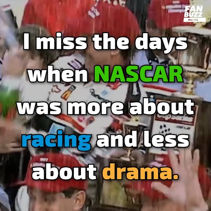 I Miss The Days When NASCAR Was More About Racing And Less About Drama ...