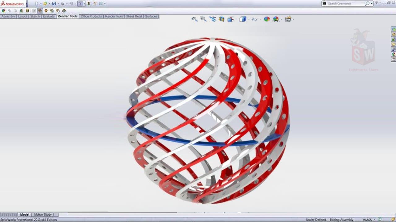 #SolidWorksShare Designing with Flex feature tip. Watch full HD ...