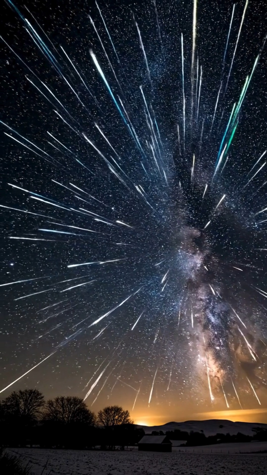 On December 9, 2025, the Monocerotid meteor shower reaches its peak ...