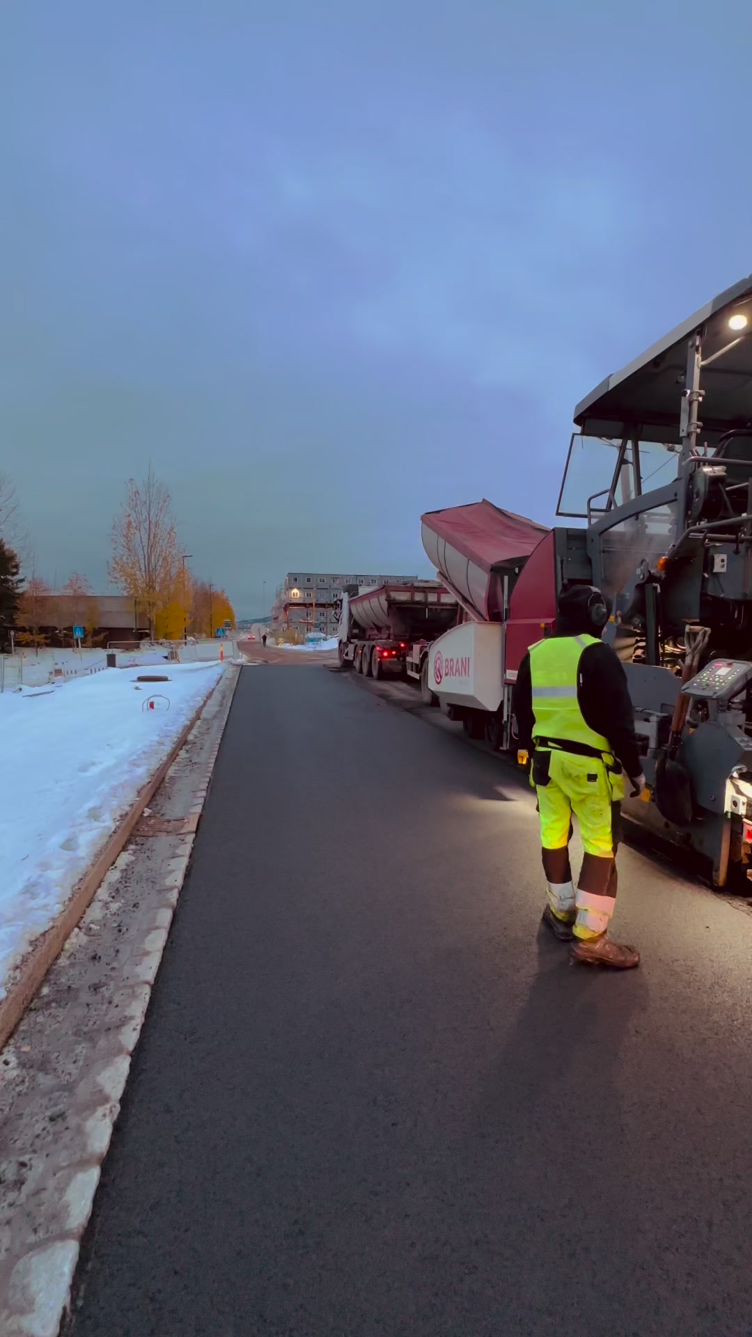 ️ Hva gjør Brani asfalt om vinteren? ️ Når kulda setter inn og asfalten ...