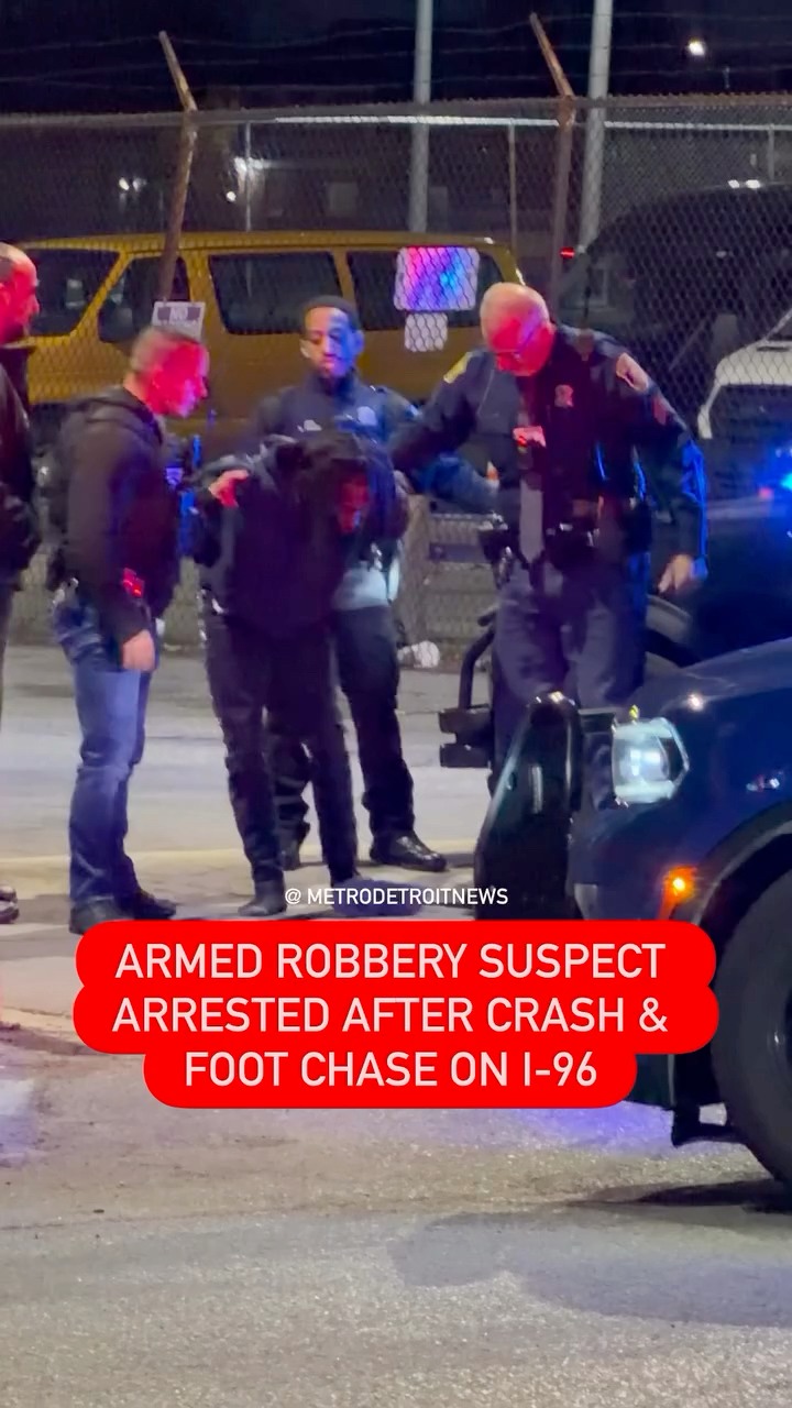 🚨Michigan State Police, DPD arrested a suspect Tuesday evening after a ...