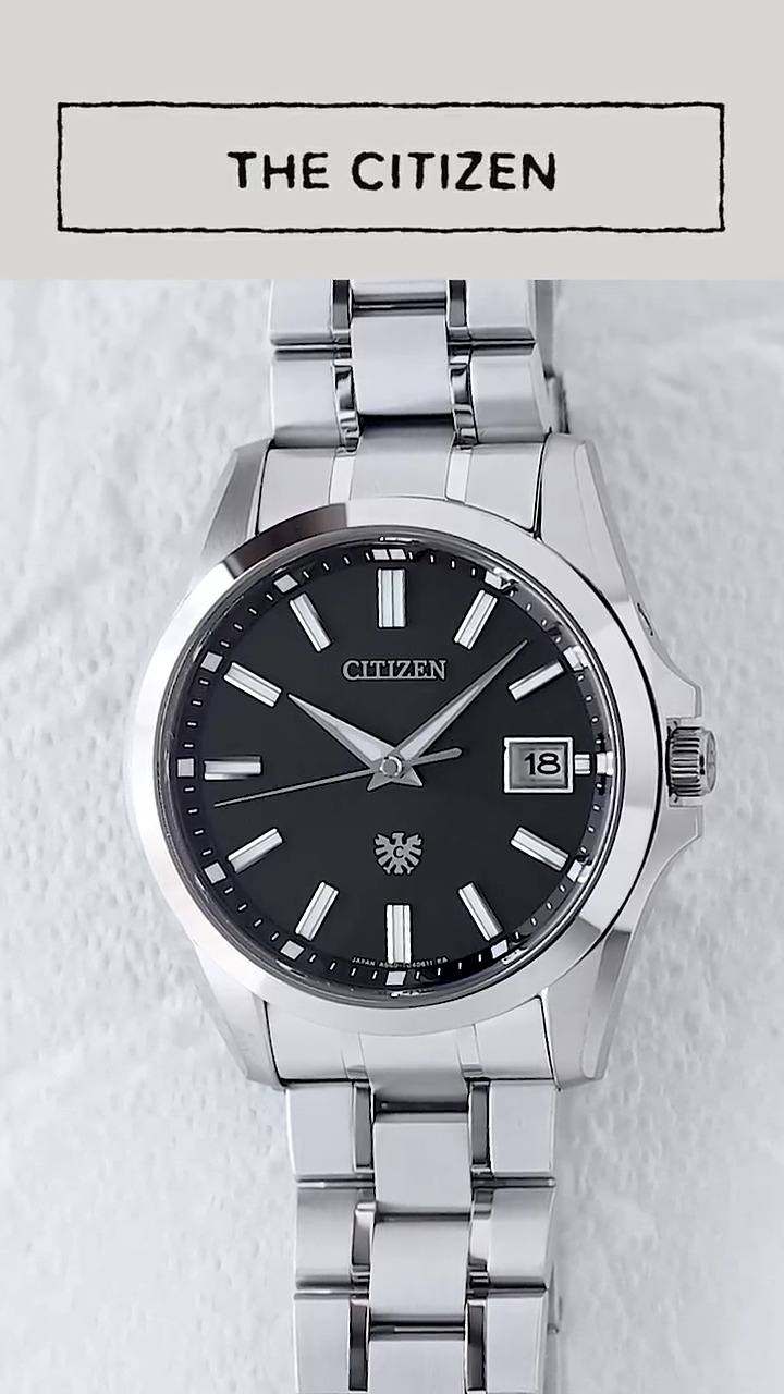 1分動画】#1113 卓越した精度を誇る高品質ウオッチ、The CITIZEN 和紙 