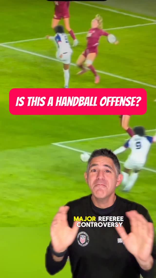 This is absolutely a controversial decision. I’m not saying the Referee ...
