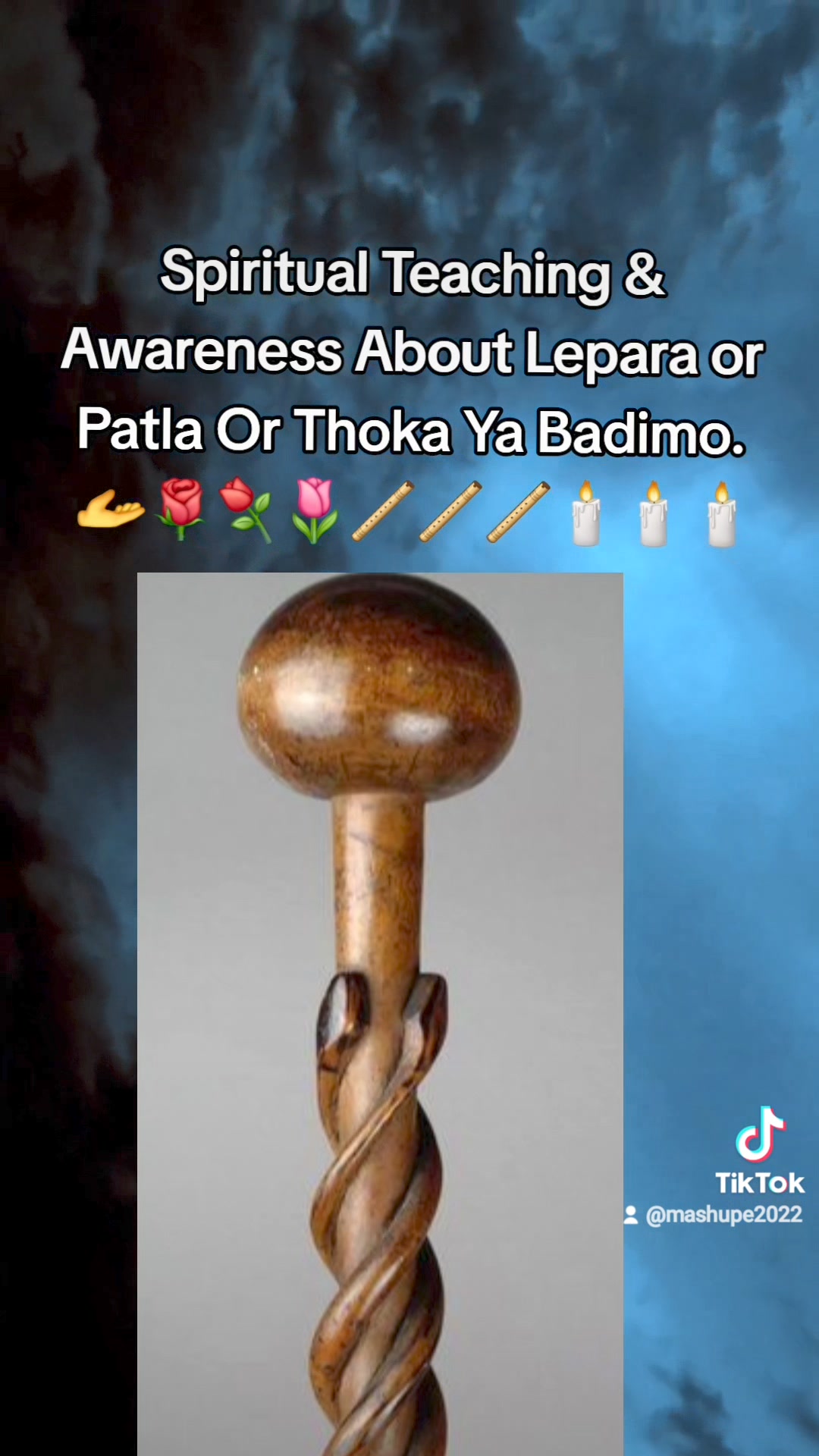 Spiritual Teaching & Awareness About Lepara Or Patla Or Thoka Ya Badimo ...