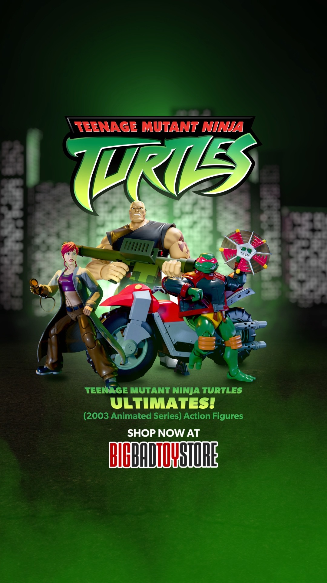 てるるコレクション変更中　904040 The Teenage Mutant Ninja Turtles ULTIMATES! (2003 Animated Series