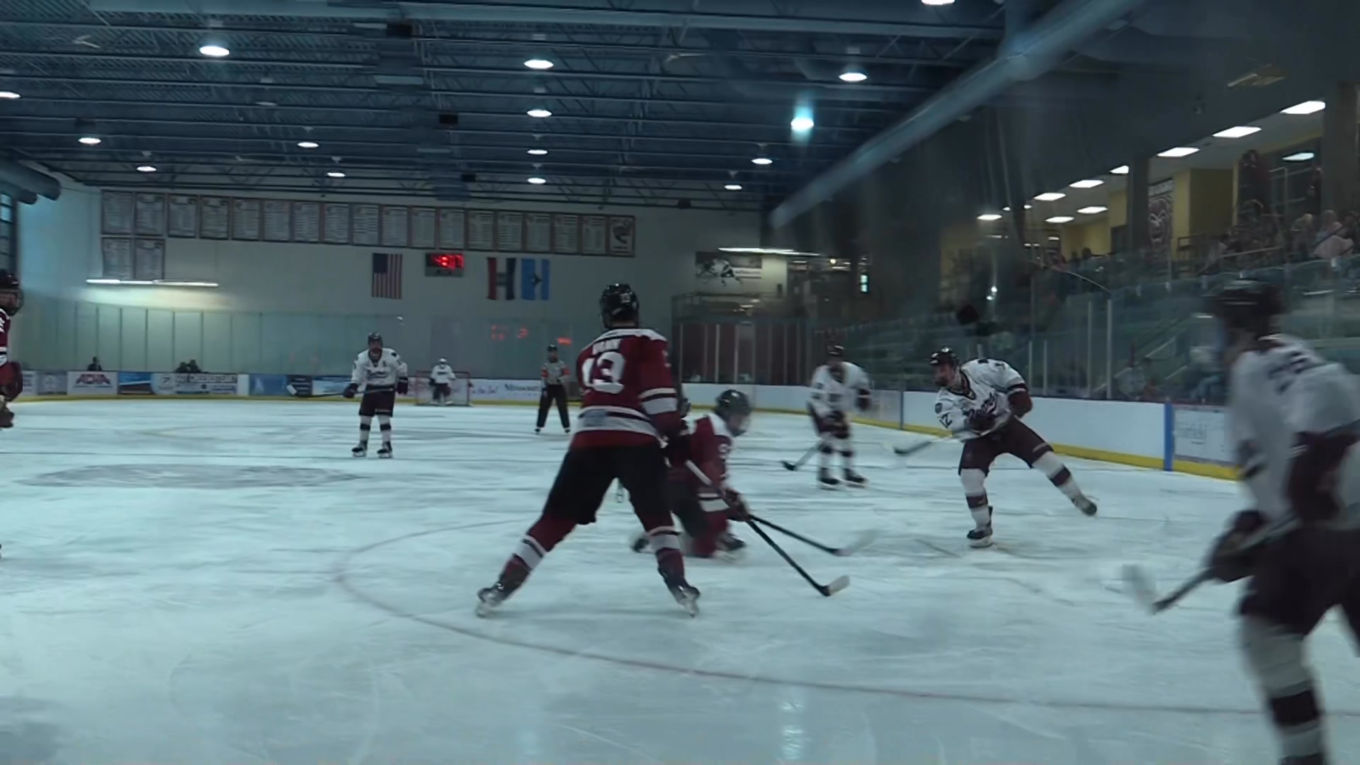 Third goal scored by #12 Alex Ringhofer and assisted by #26 Tyler ...