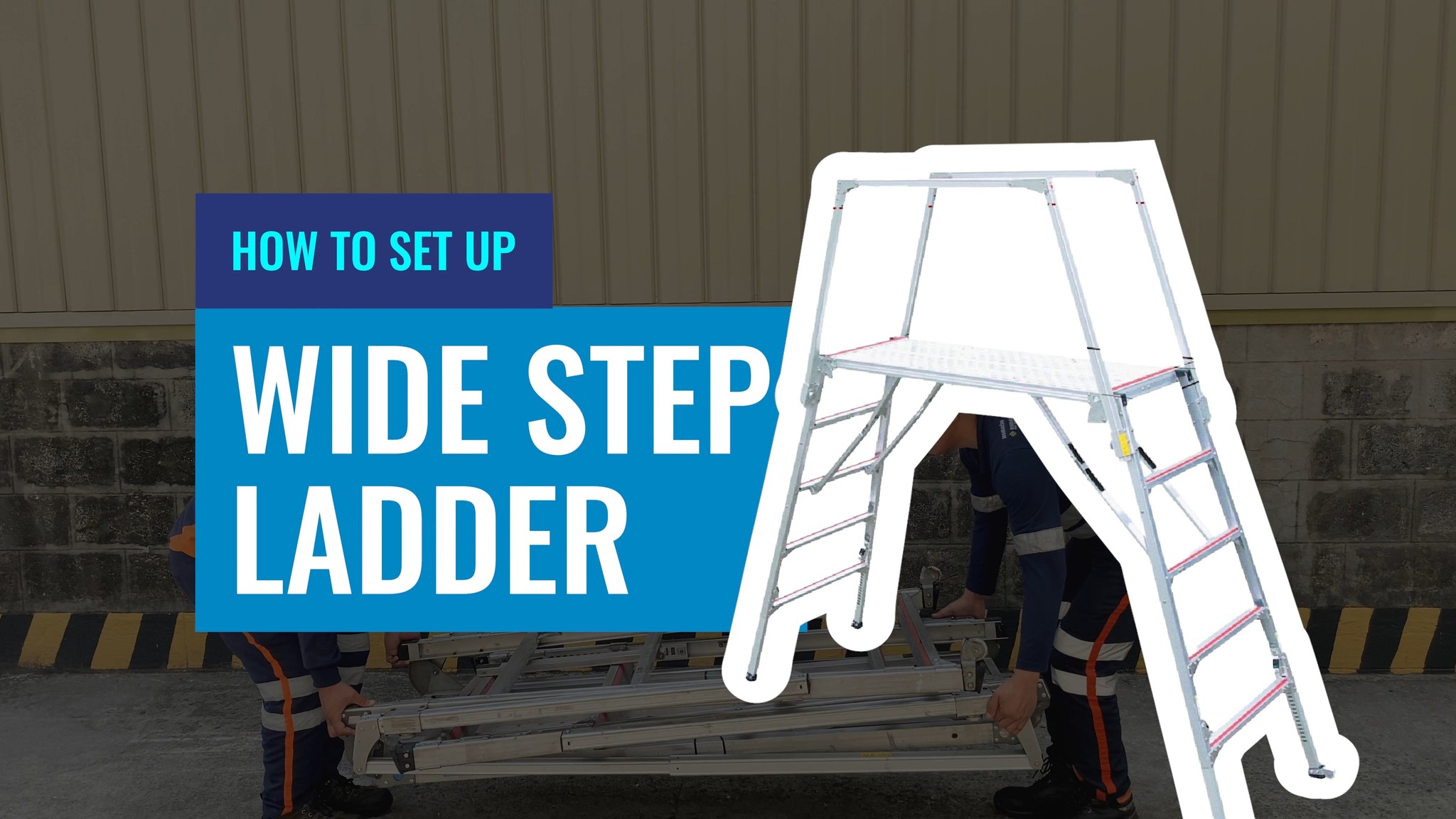 Quick Start Guide 101: How to Set Up the Wide Step Ladder 🛠️ Kick off ...