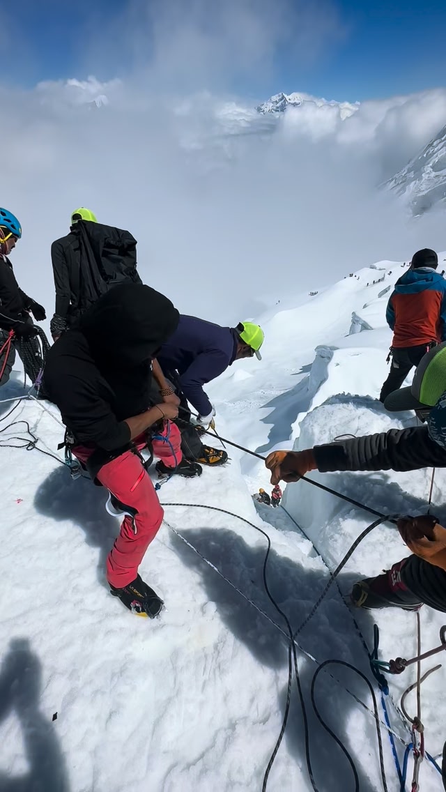 🚨 Mountain Rescue Training: C-Pulley Haul System Our team focused on ...