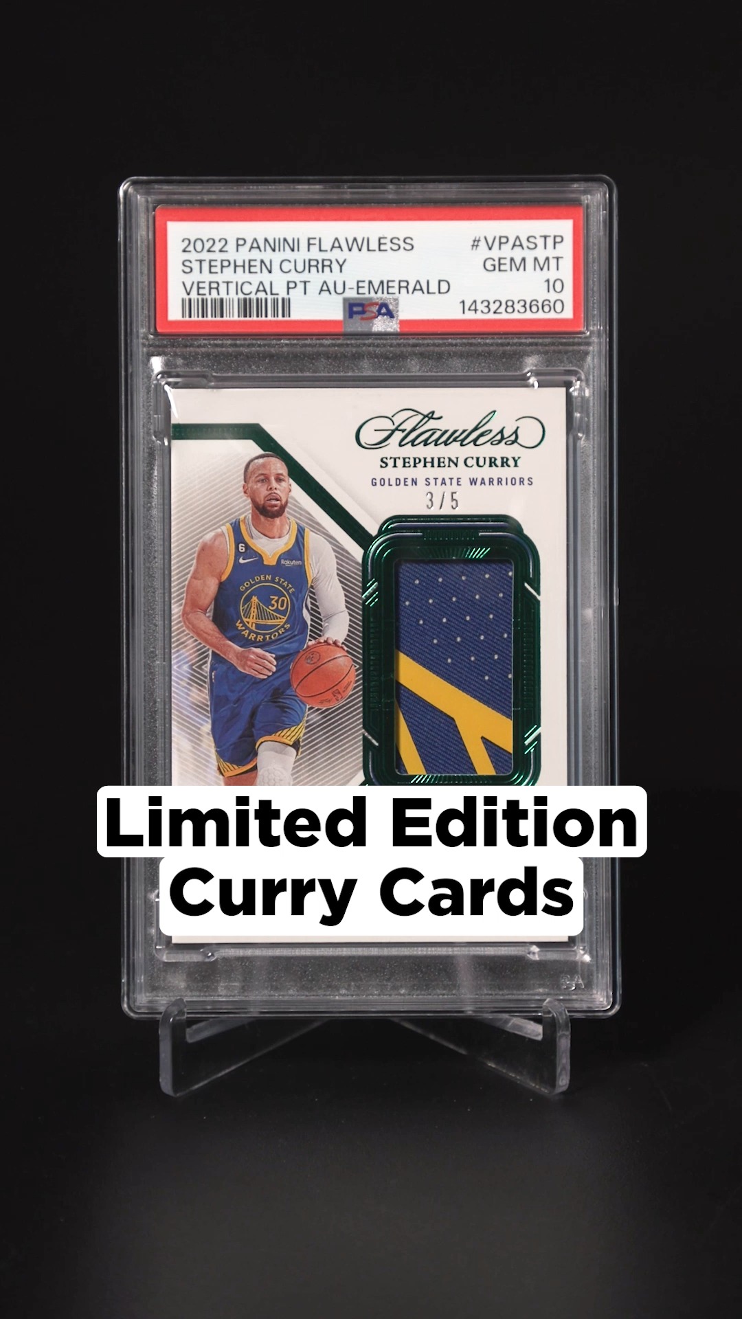 Two very different Curry cards. The same level of importance