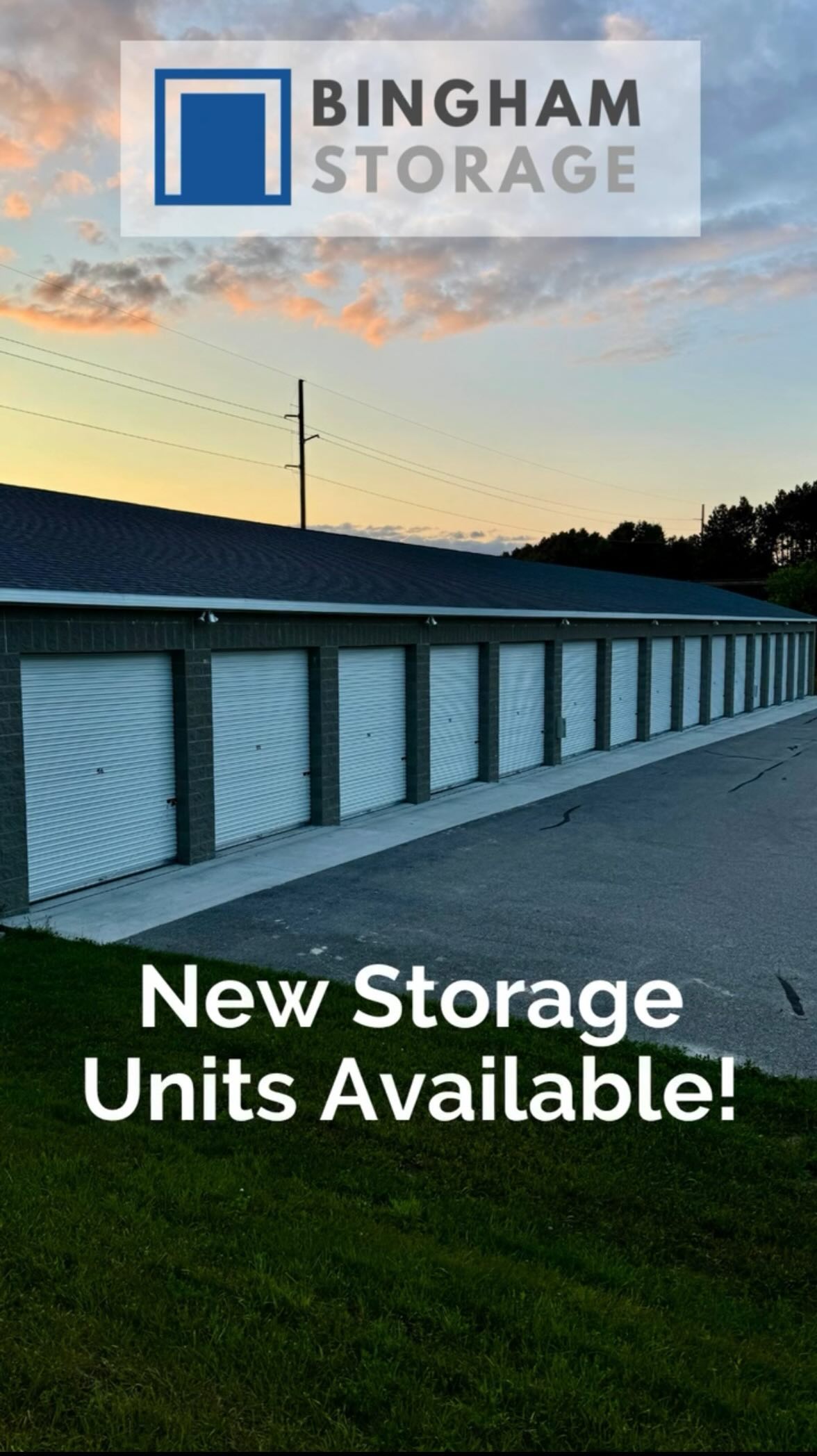 Bingham Storage - New storage units available! We’re... | Facebook