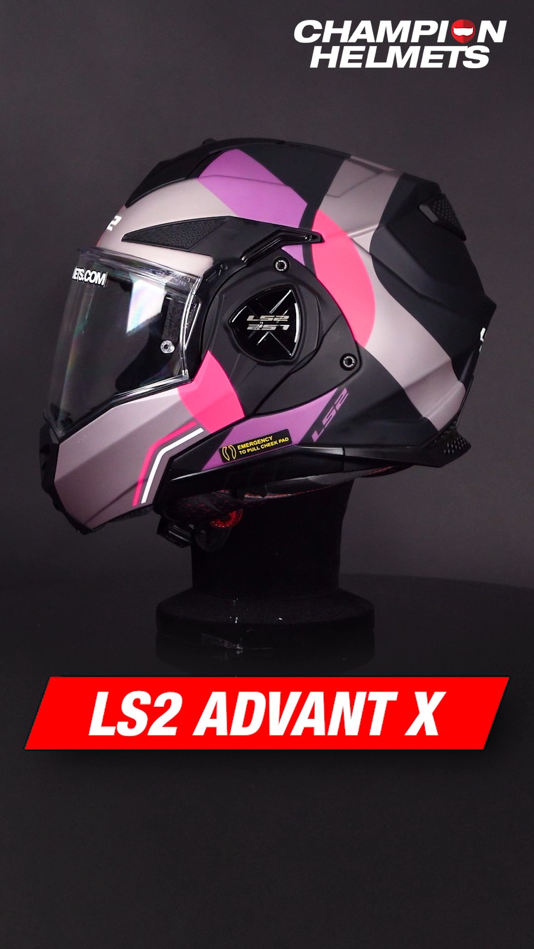ls2 citation hunter helmet II Full Face  Solid  Eagle Leather LS2 Citation II Solid Helmet
