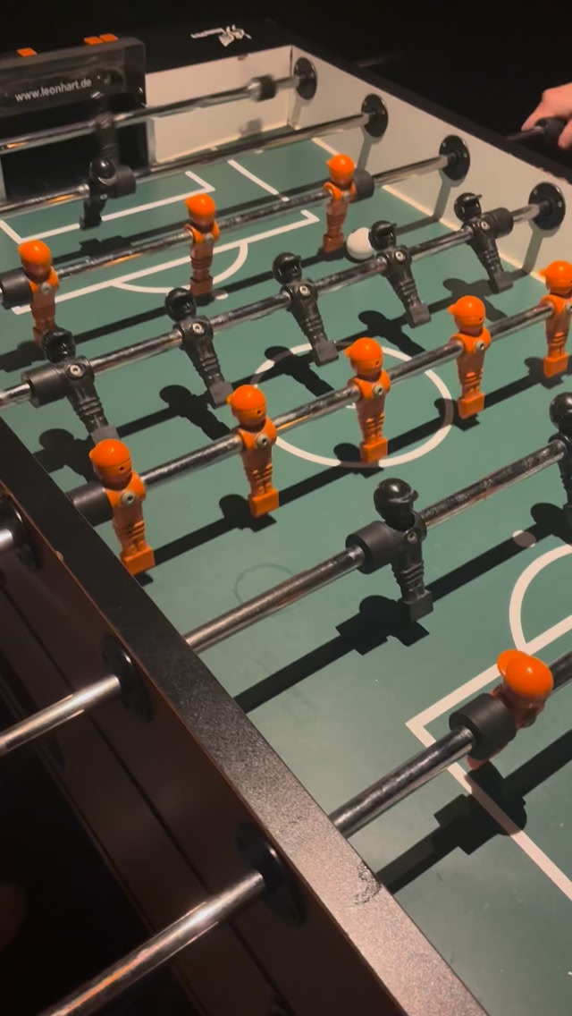 Friday night balling it with your friends 😎 #Foosball #TableSoccer # ...