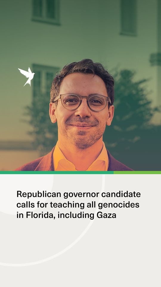 Republican Florida governor candidate James Fishback says public ...