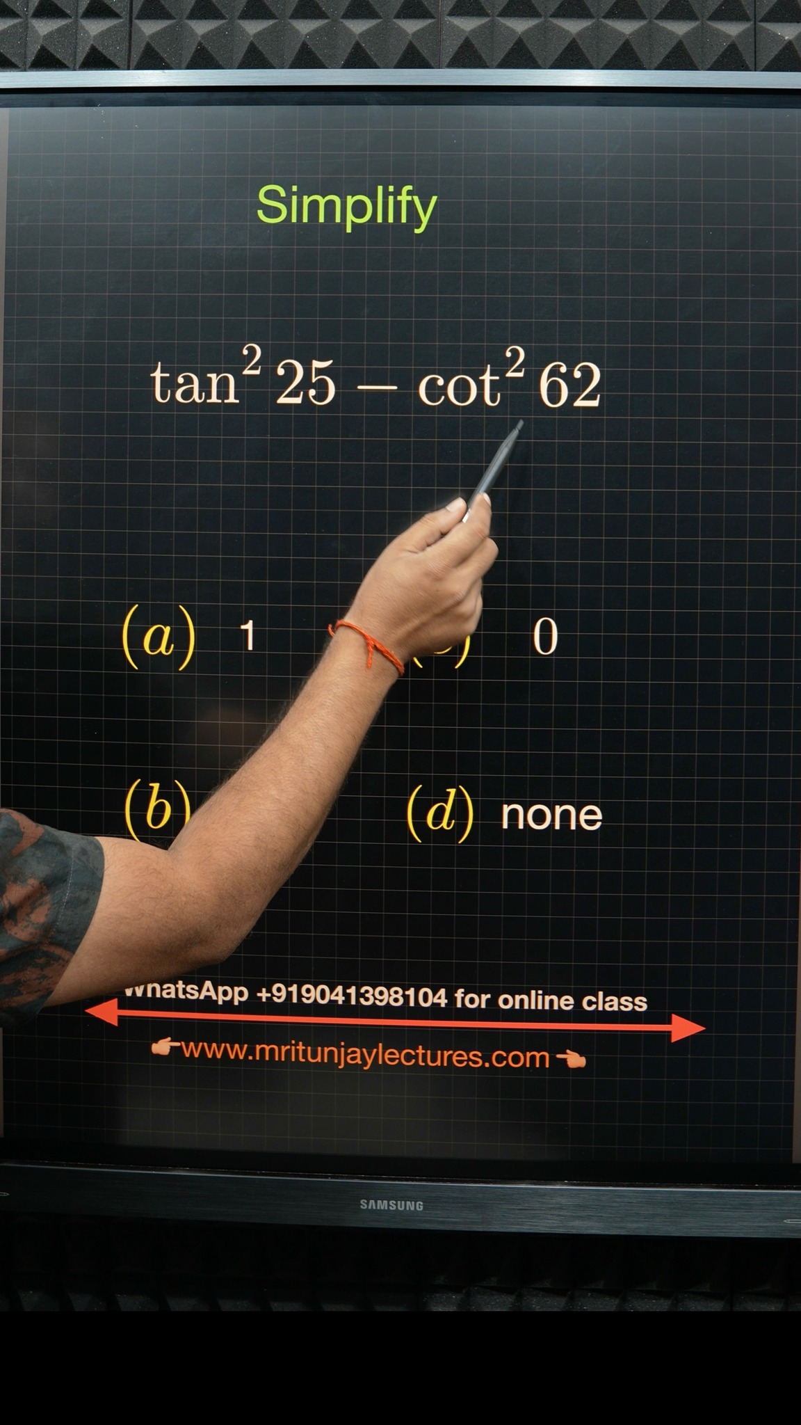 Simplify trigonometry #mathematics #mritunjaylectures 🤟 🏻 🏻😎😍🤟 ...