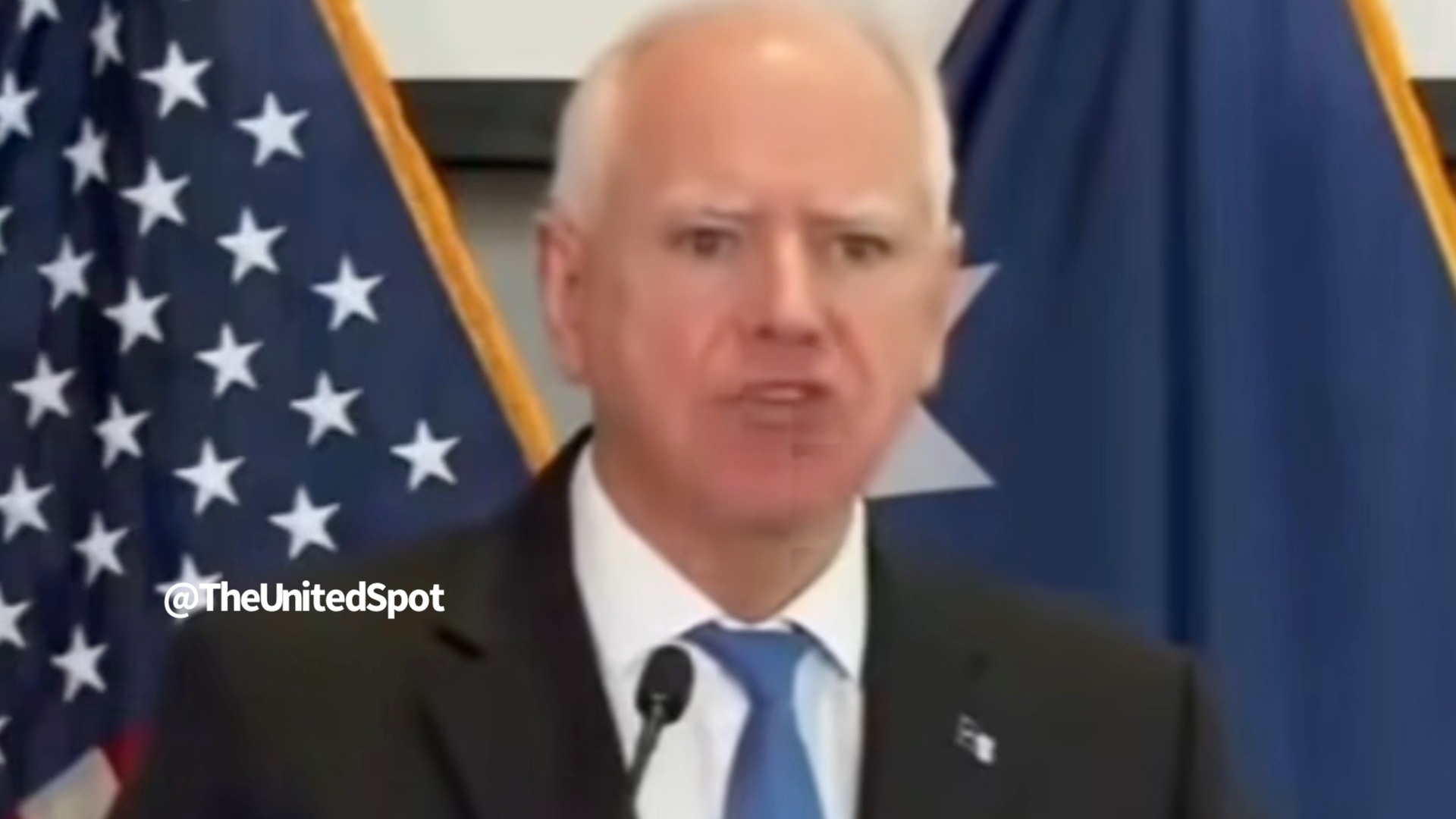 Tim Walz SWEARS he has NEVER heard a president use the word GARBAGE ...