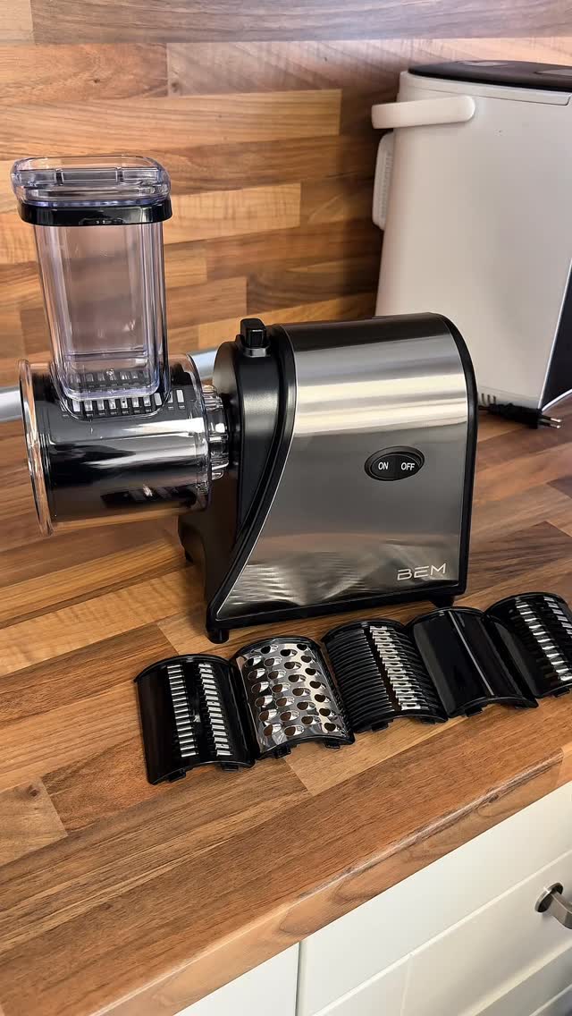 HOMELUX Elektrischer Gemüseschneider - Die 5-in-1 Lösung für Ihre Küch