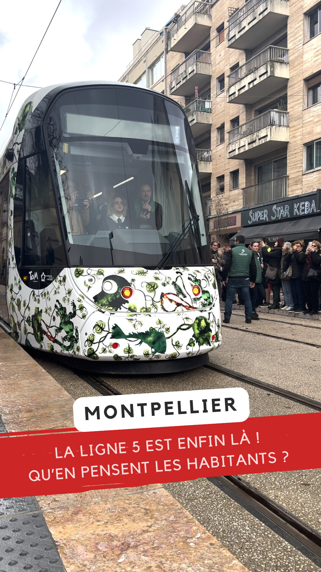 🚋 La ligne 5 est enfin là ! Après des années d’attente, le tramway de ...