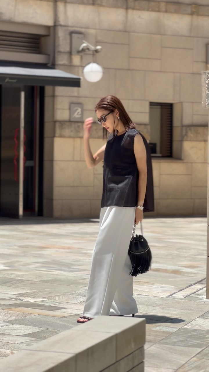 お気に入りのシアーラッセルノースリトップス✨ フワフワした細かい 