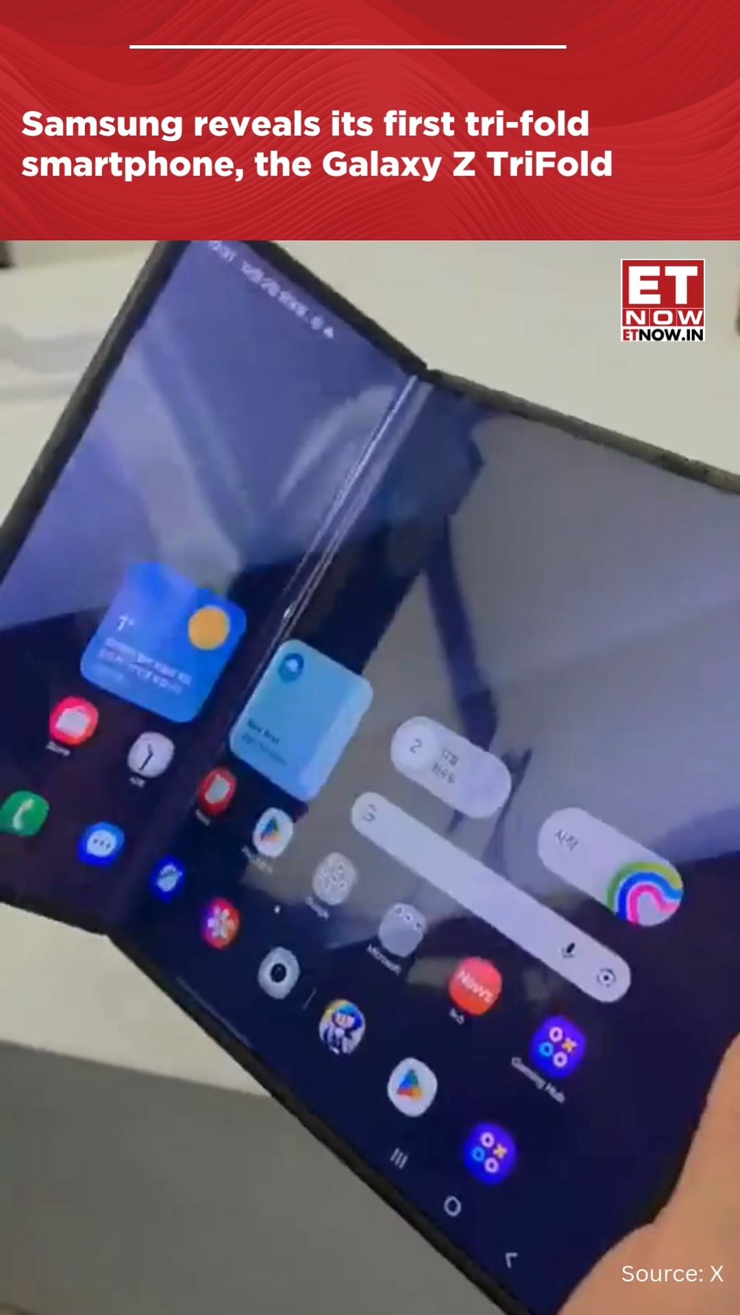 Samsung has finally launched the Galaxy Z TriFold, a device that takes ...