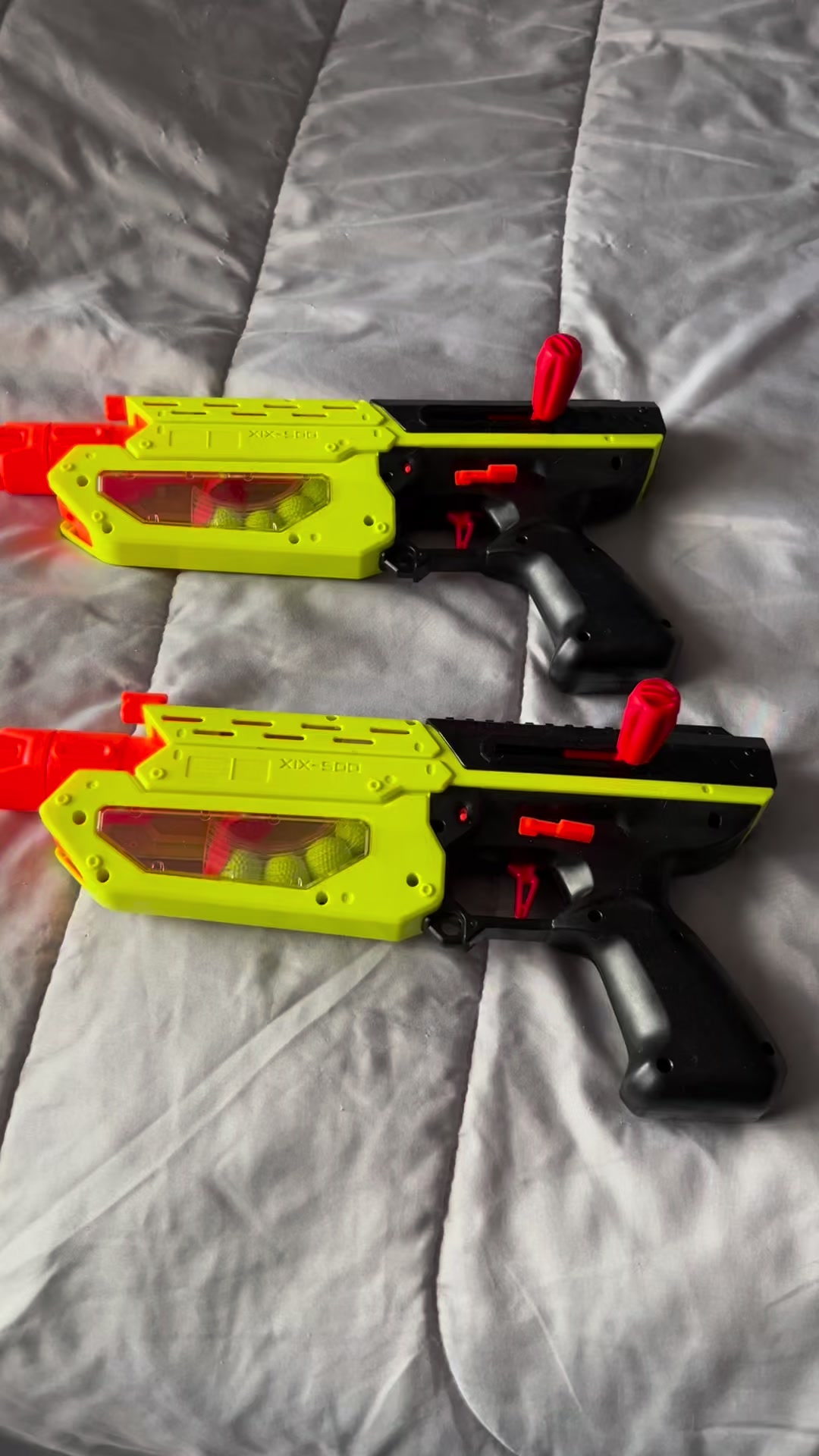 Nerf Rival XIX-500. These things are fun. Found these at Walmart