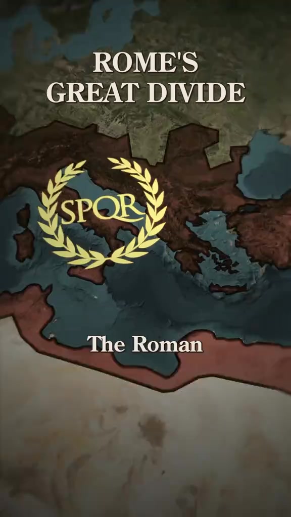 Why The Roman Empire Split in Two #History #ancientrome The fall of ...