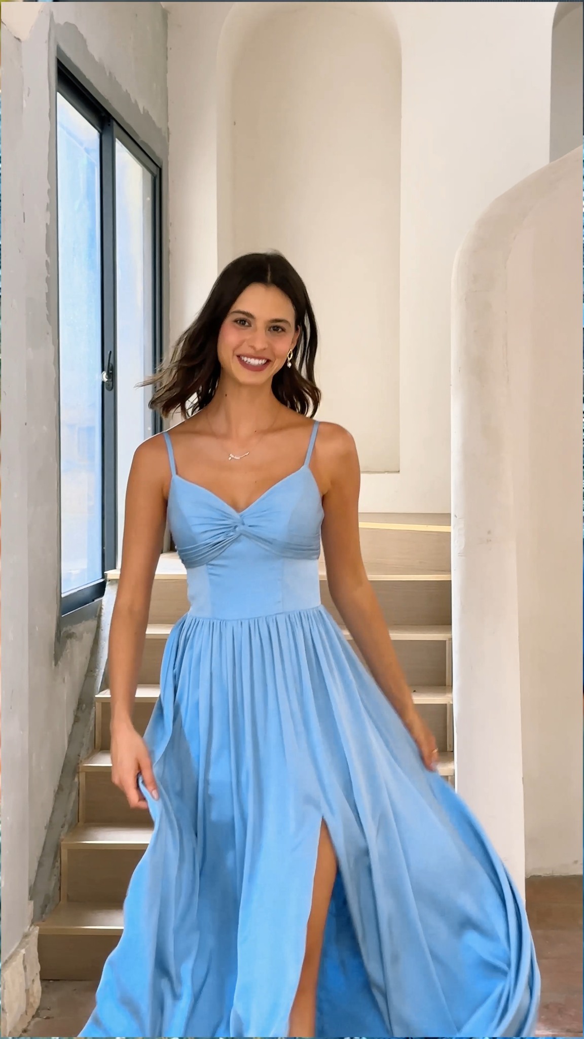 stacees blue dress Save the bridesmaid for wedding ⭐️🤞🌴, #stacees #bridesmaids #bridesmaidsdresses #relateable #weddinginspo #girlhood #aline #bluedress #bow | Maggie Sottero | Simply Lace-Silhouettes Navy prom this gown exudes confidence Color:Coastal