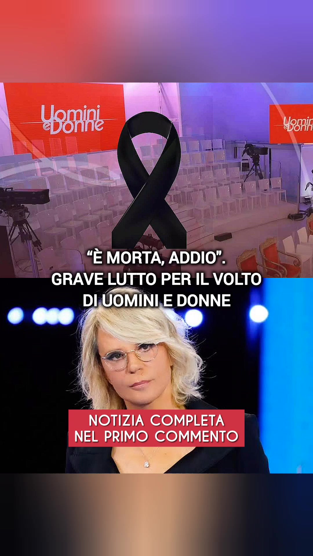 Grave lutto per il volto di Uomini e donne: costretto a un annuncio ...