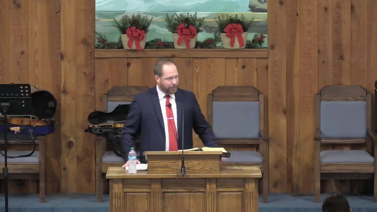 Teachings from a Towel - Bro. Chad Reece - 12/28/25 Sunday Morning ...