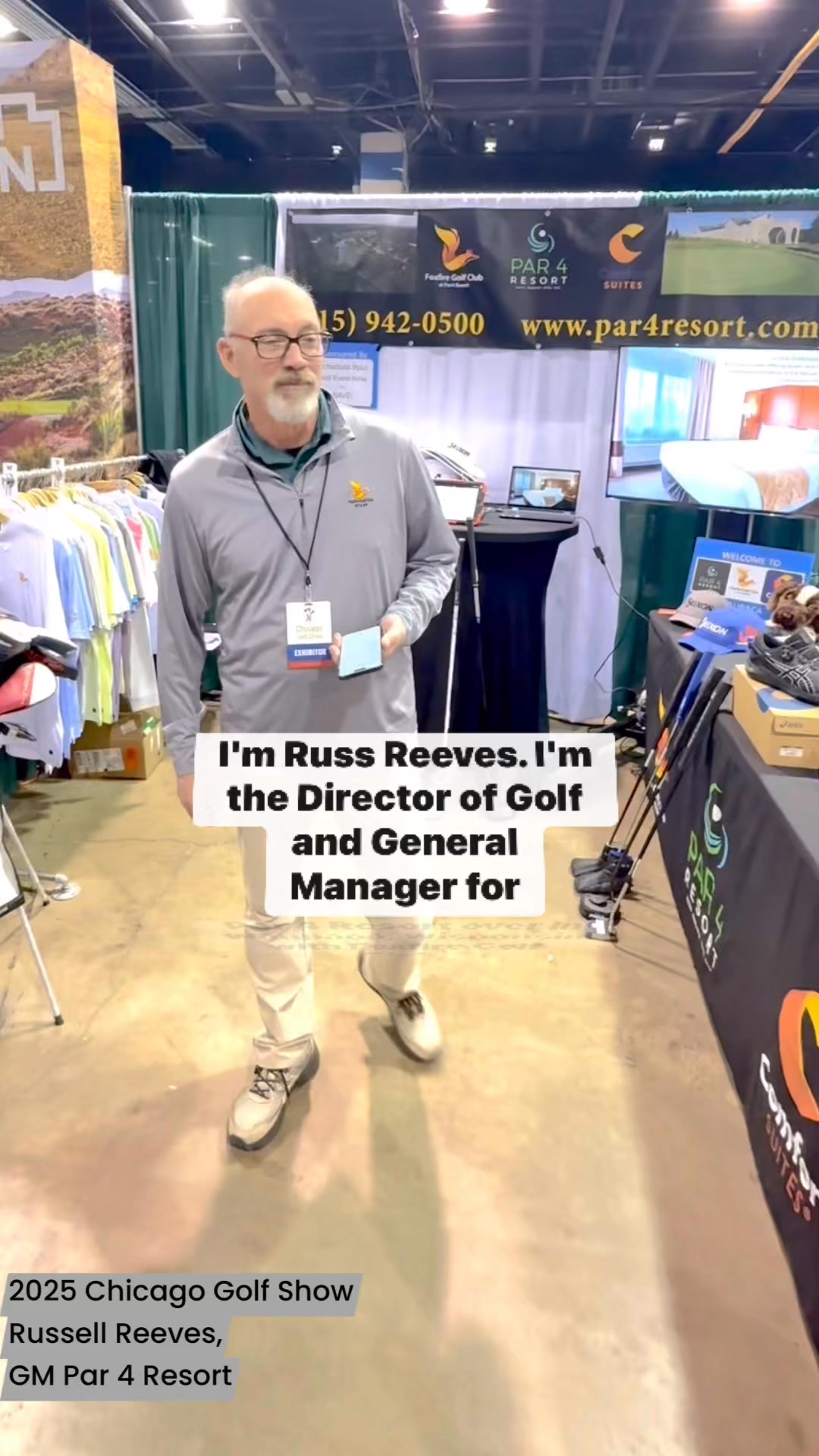 🏌️‍♂️ Par 4 Resort at the 2025 Chicago Golf Show! ⛳ We had an amazing ...
