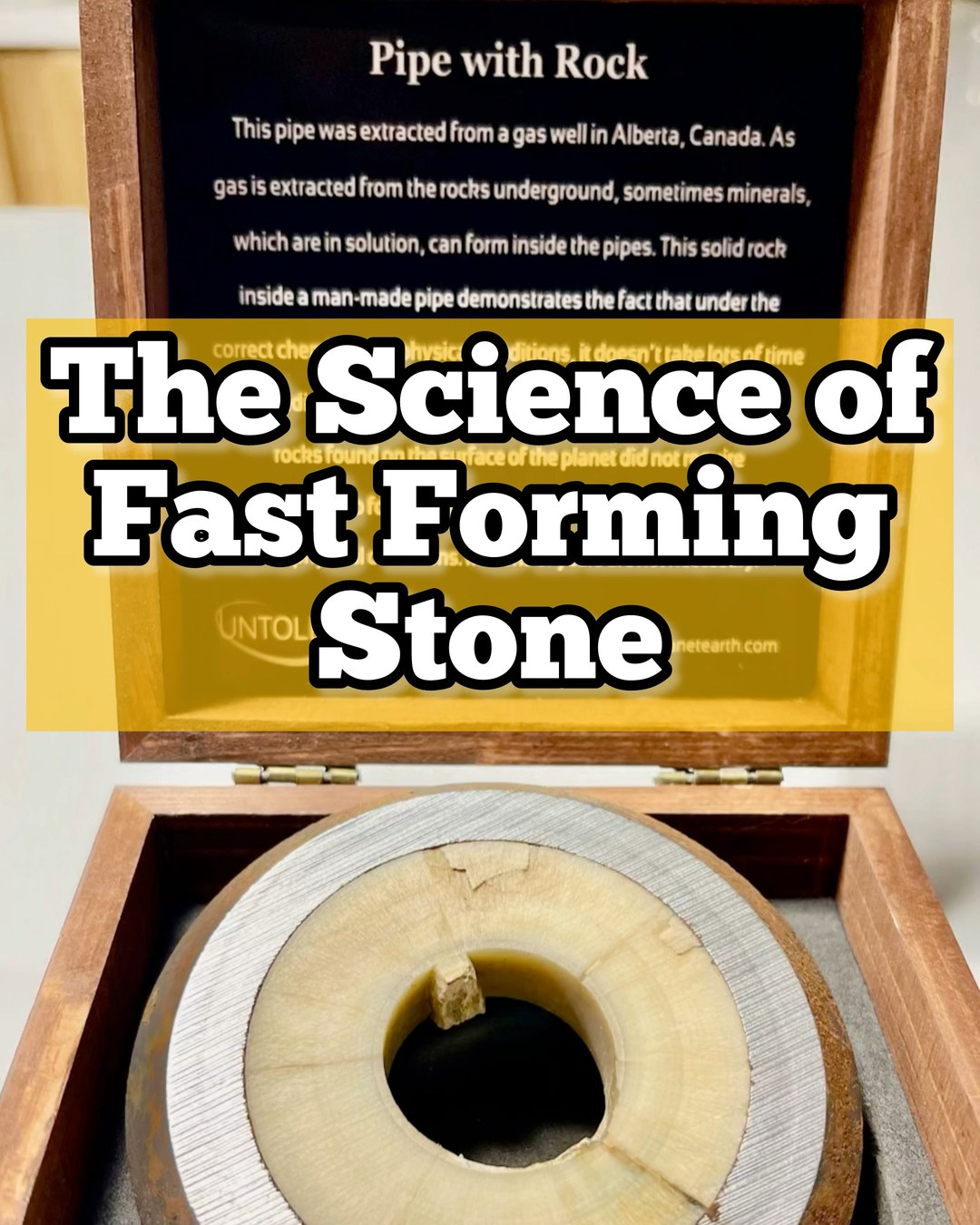 Science allows us to conclude the age of rocks and their formation in ...