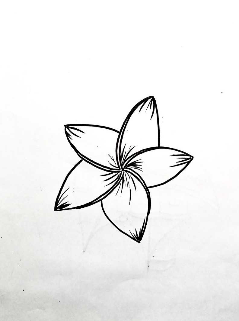 Easy flower drawing 🌺 How to draw a flower 🌻 . . . #flowers #pencilart ...