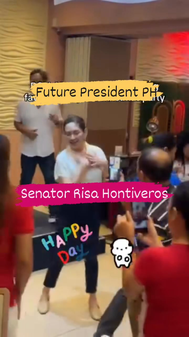 😝😜 Happy days for Philippine Senator Risa Hontiveros, the future ...