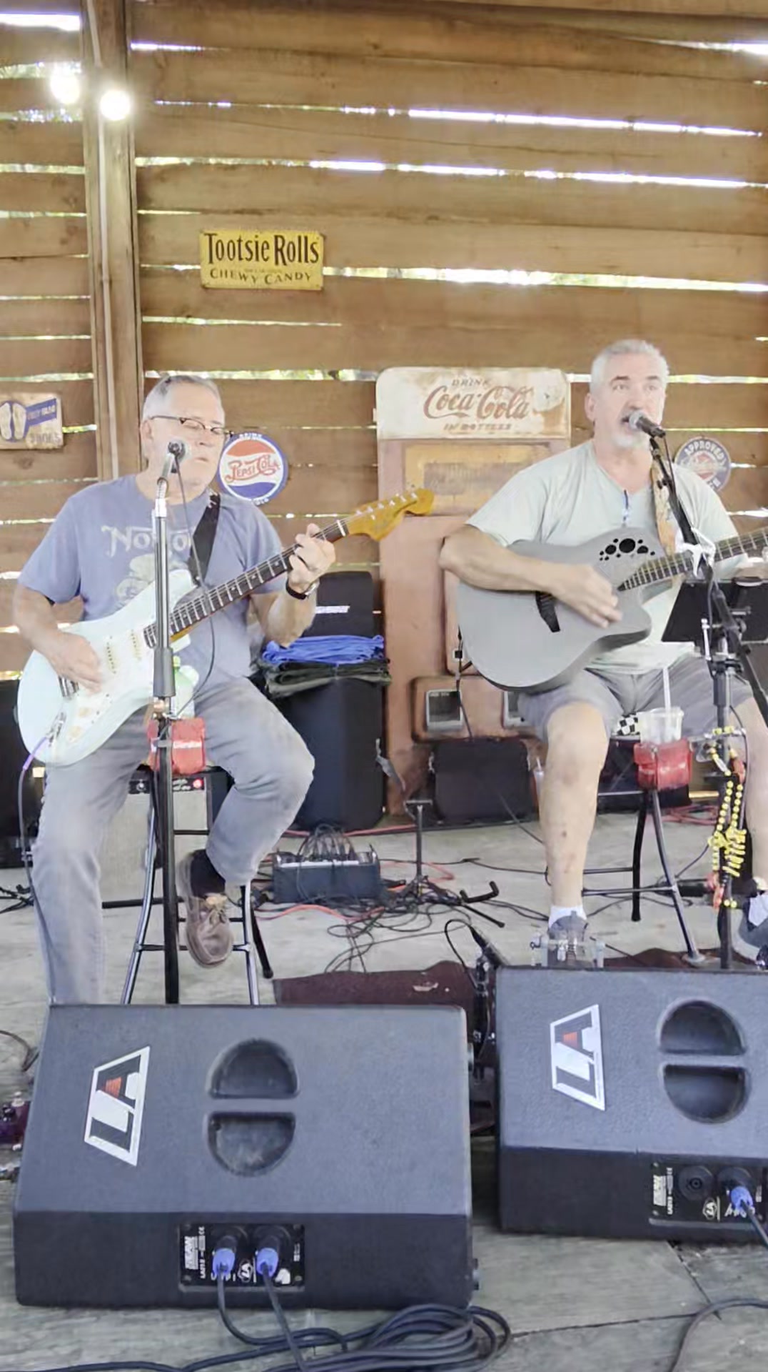 🎶 We play local, so we support local. Shoutout to our friends in One ...
