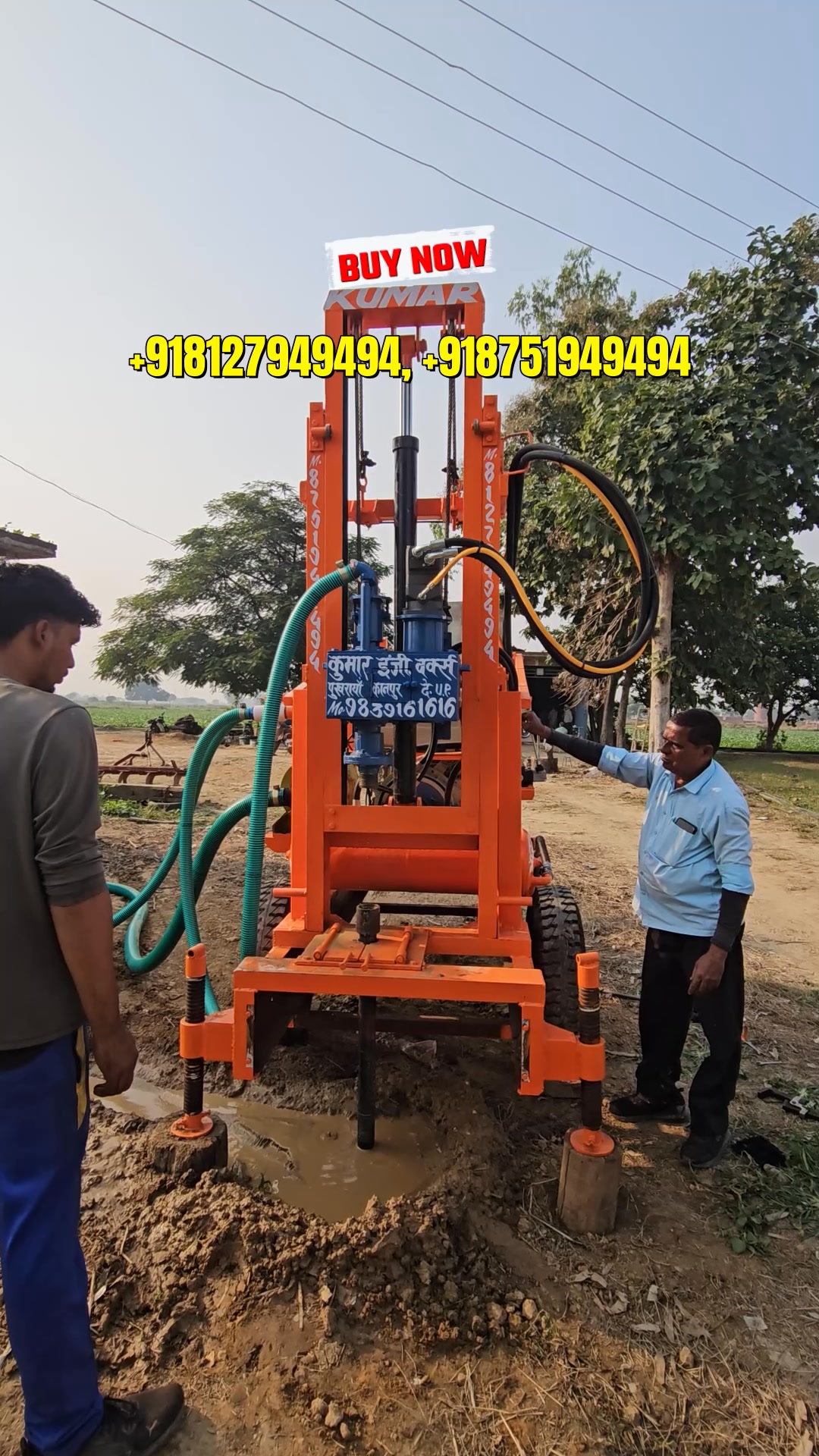 Dig deeper with ease! 🚜💧 Grab your Mini Borewell Machine — Order Now ...