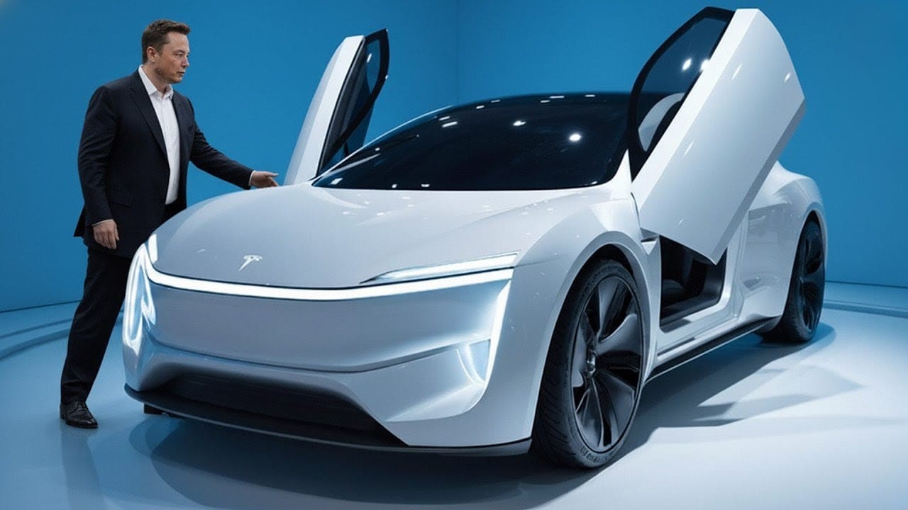 2026 Tesla Model 2 Revealed! Only $15,990 & Elon Musk’s New Battery ...
