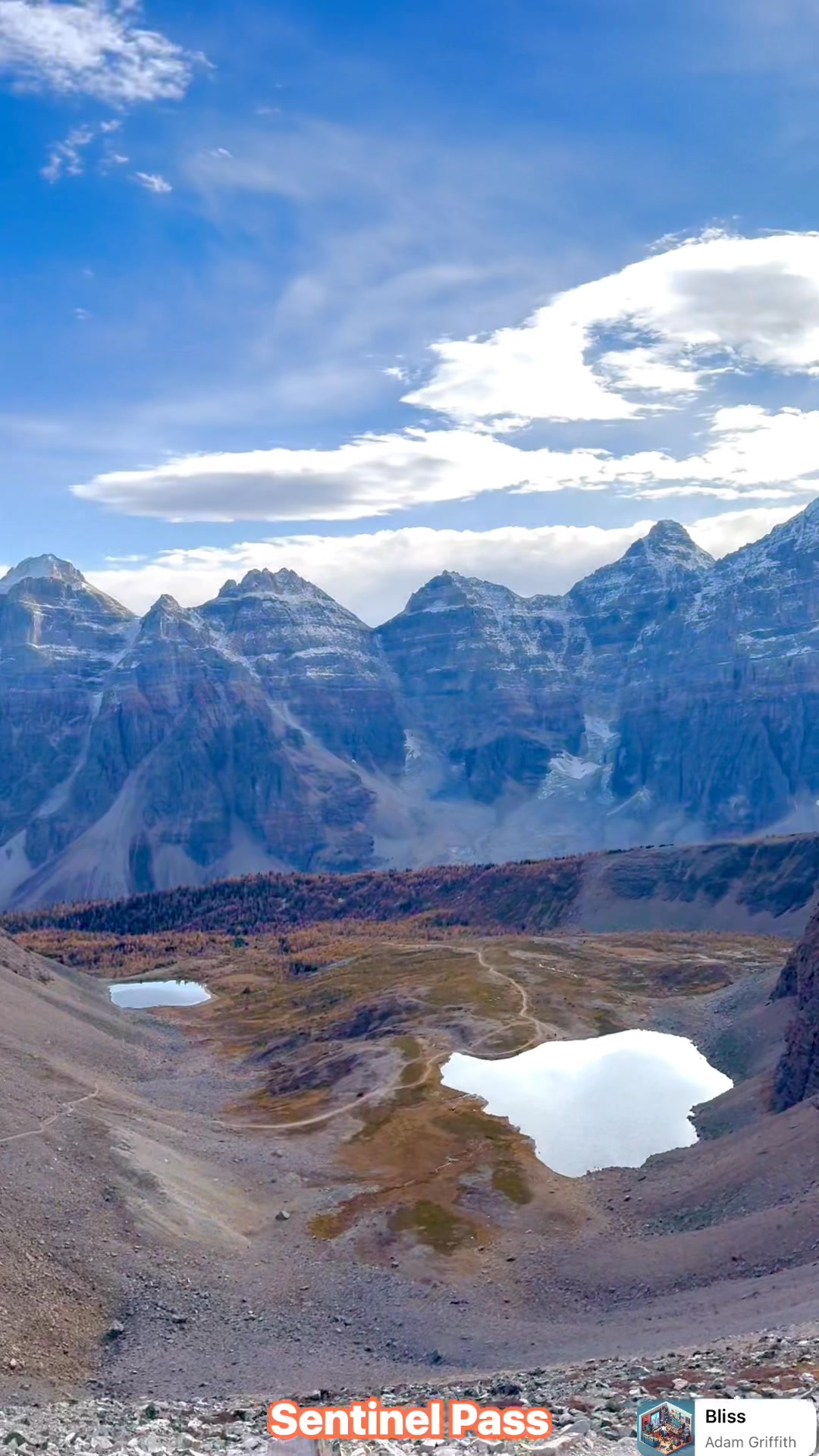 The utterly breathtaking 360 view of the majestic Sentinel Pass # ...