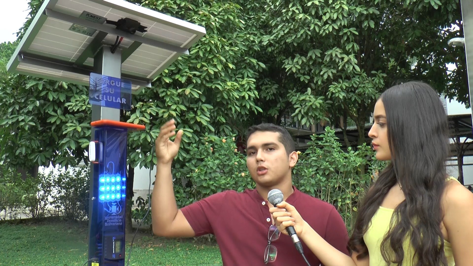 Cargador solar | La UPB sigue su apuesta por energías renovables y ...